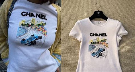 chanel formula 1 tshirt price|Chanel f1 tees price.